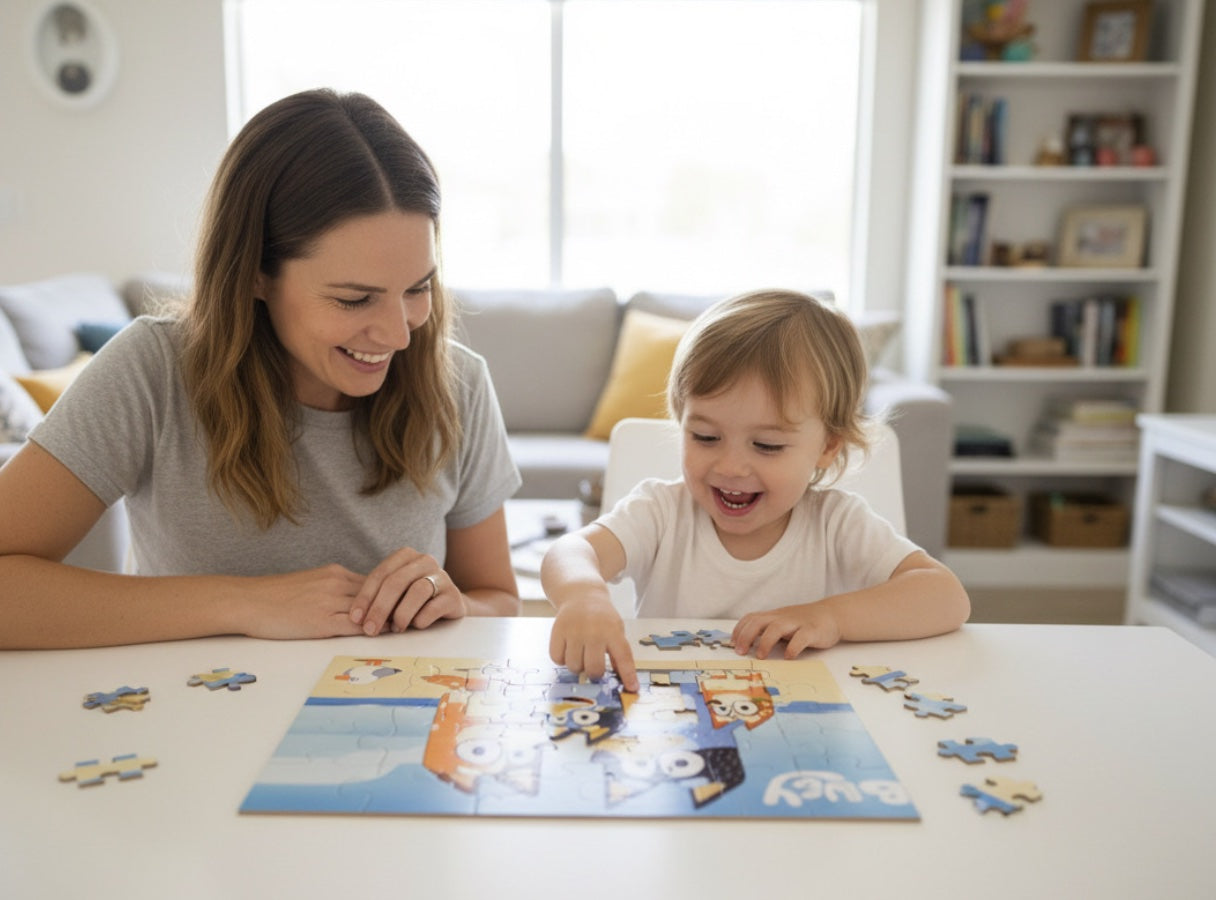 Fine Motor & Focus Wooden Puzzle Set (7 Pack)