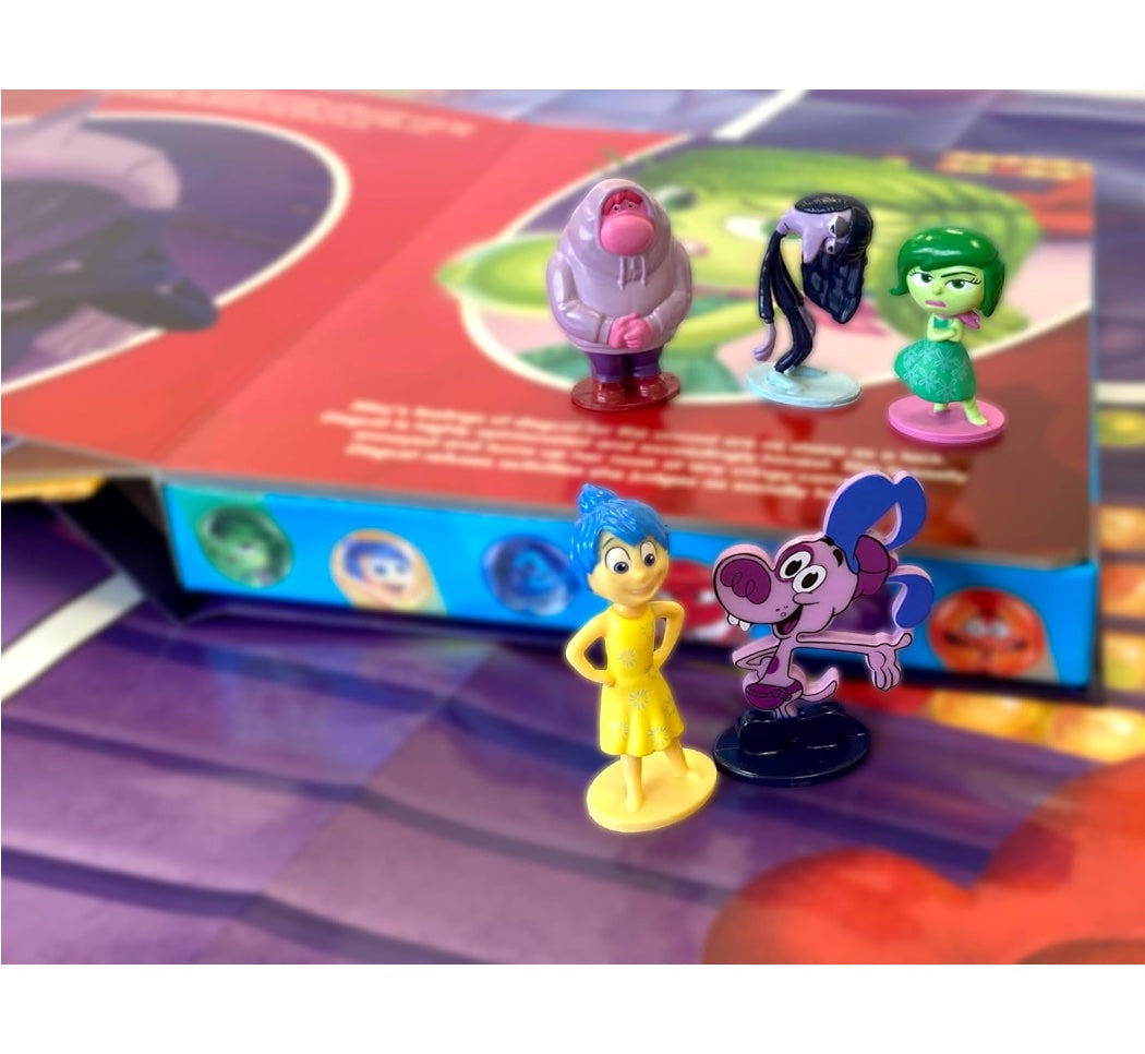 Disney Inside Out 2 My Busy Books - Storybook, 10 figurines, playmat