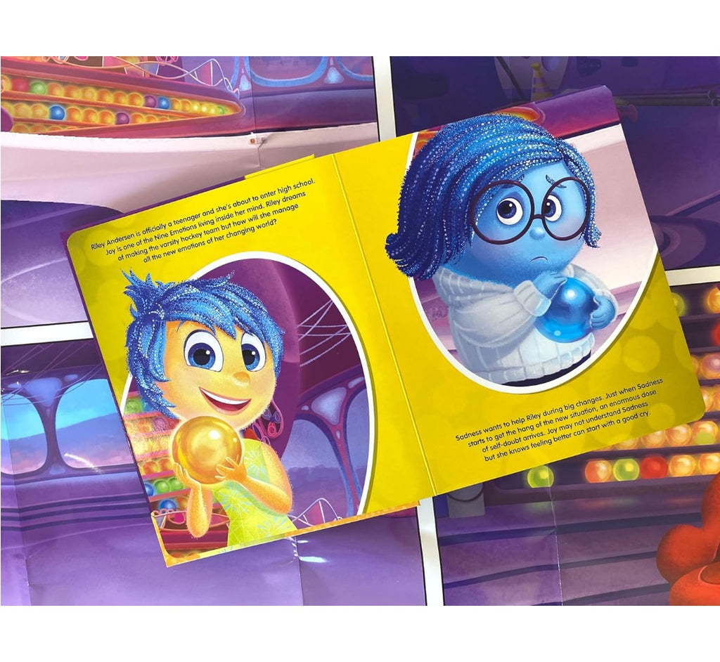 Disney Inside Out 2 My Busy Books - Storybook, 10 figurines, playmat