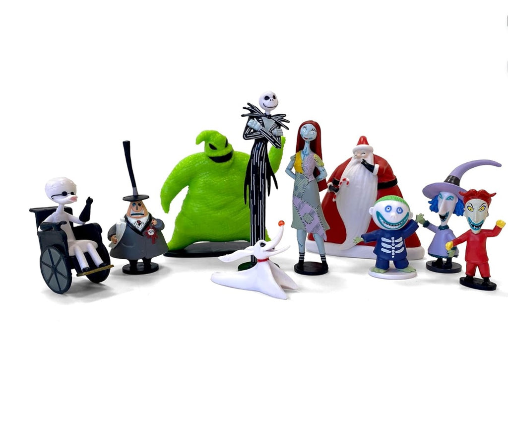 Disney Nightmare Before Christmas My Busy Books - Storybook, 10 figurines, playmat