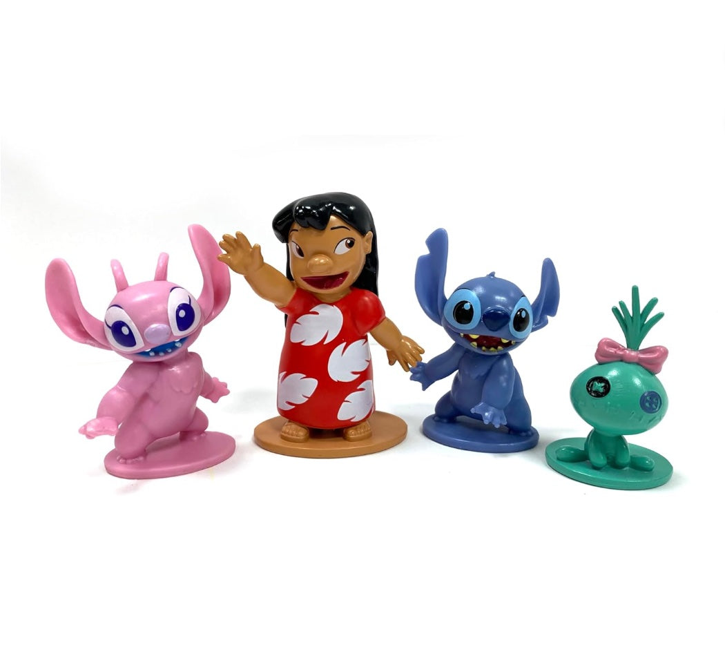 Disney Stitch Tattle Tales - Activity Books for kids, 12-page storybook, 4 figurines